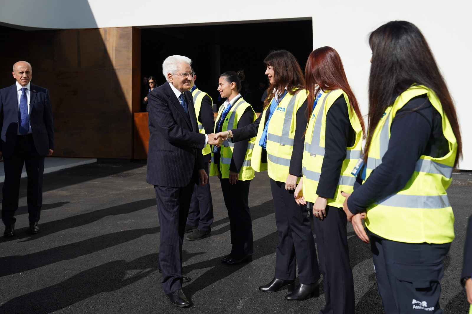 The President of the Italian Republic meets with ADR staff – 2025