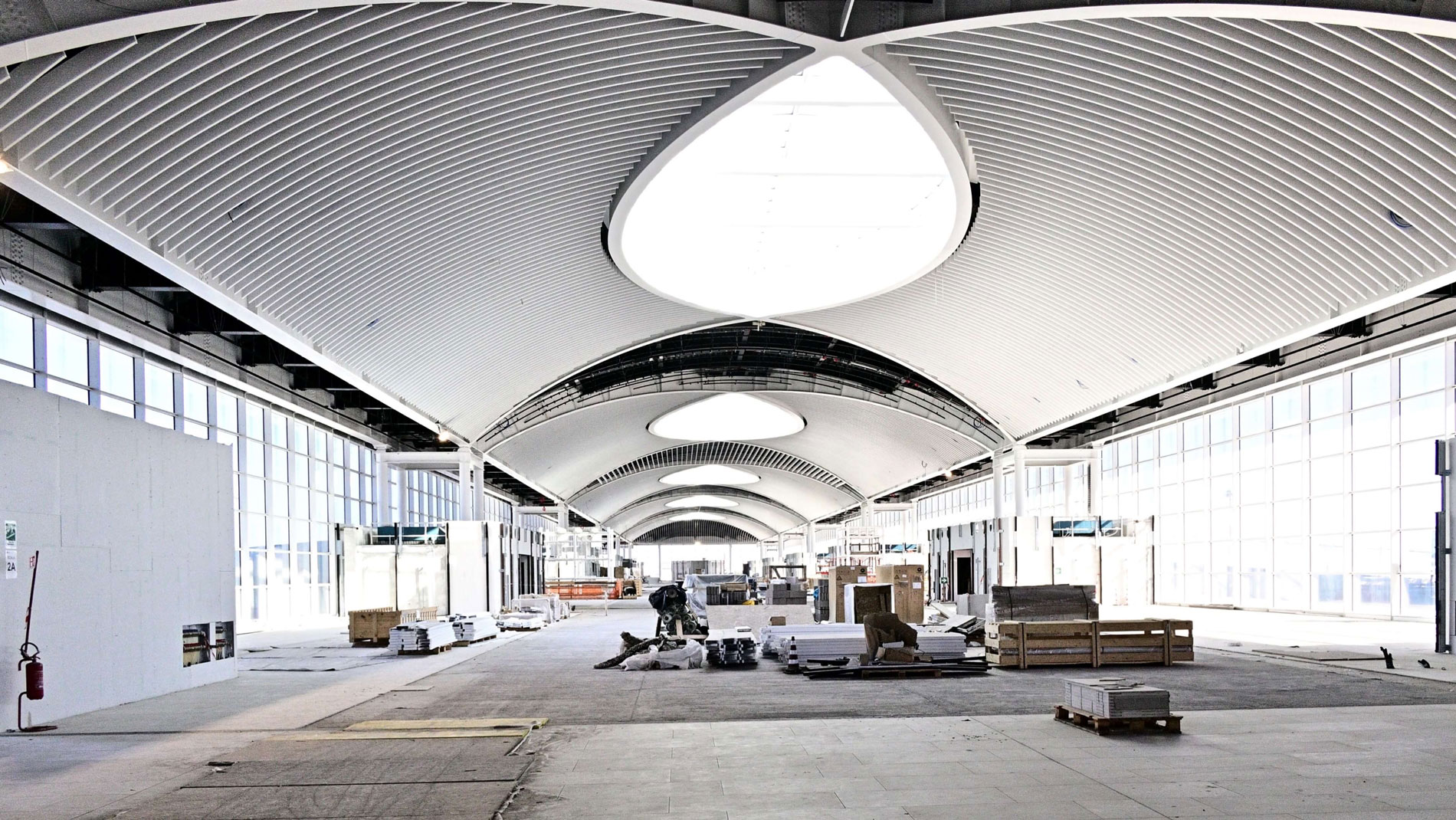 Pier A and Terminal 1 Airside Extension - Fiumicino Airport